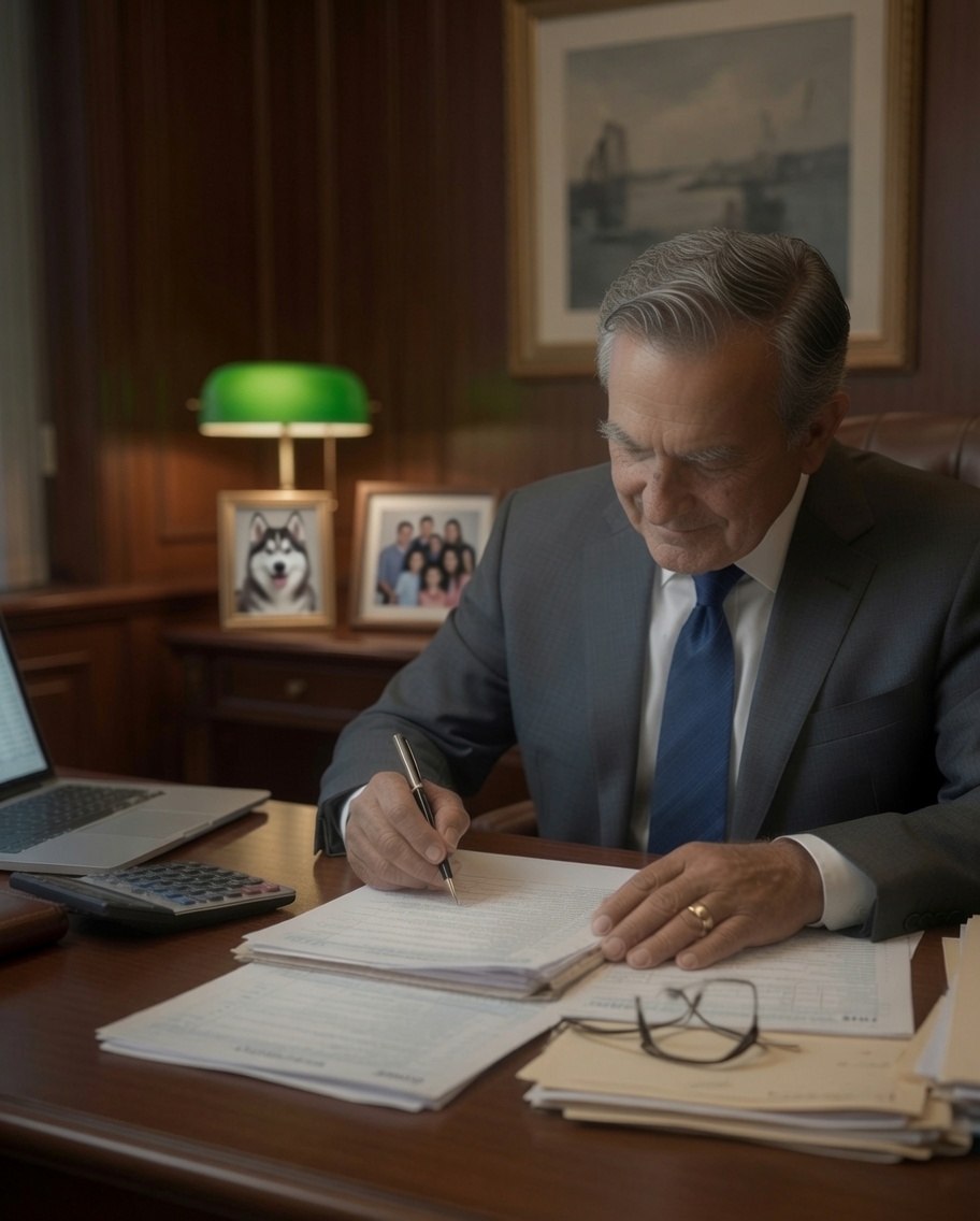 Jesus M. Castillo, CPA, at work in his Houston office